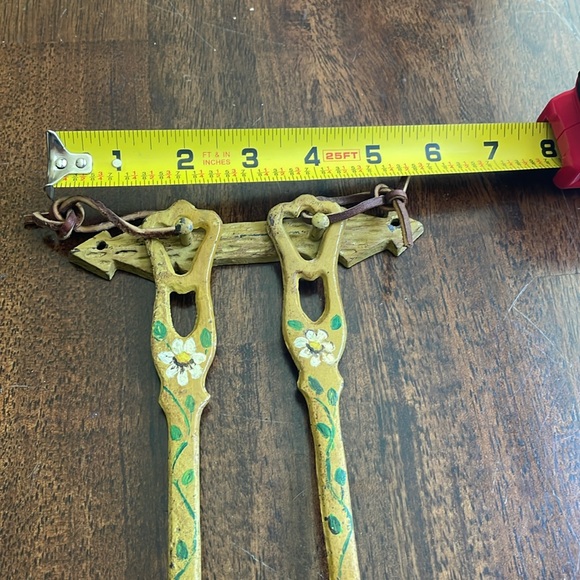 Vintage wrought iron forks spoon set - Picture 5 of 8